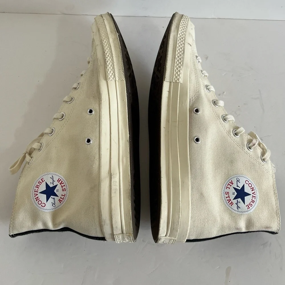 Converse Comme des Garcons Chuck Taylor Sneakers Men 12 Women 14